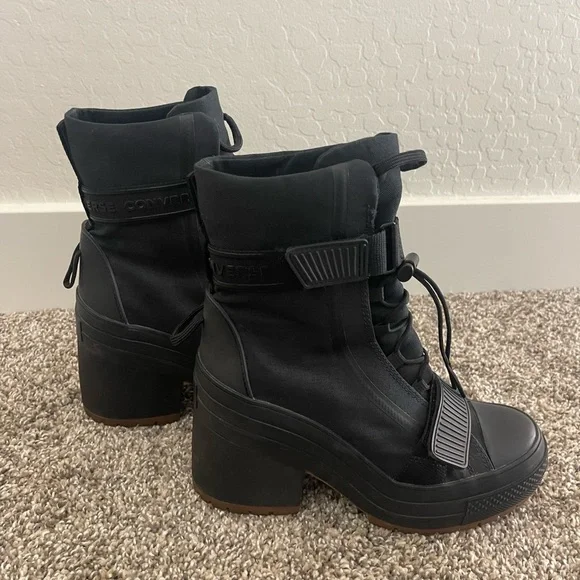 Women’s Converse Chuck Taylor All Star® GR82 Lace-Up Boot Black/Black/Gum Sz 7 - Picture 4 of 8